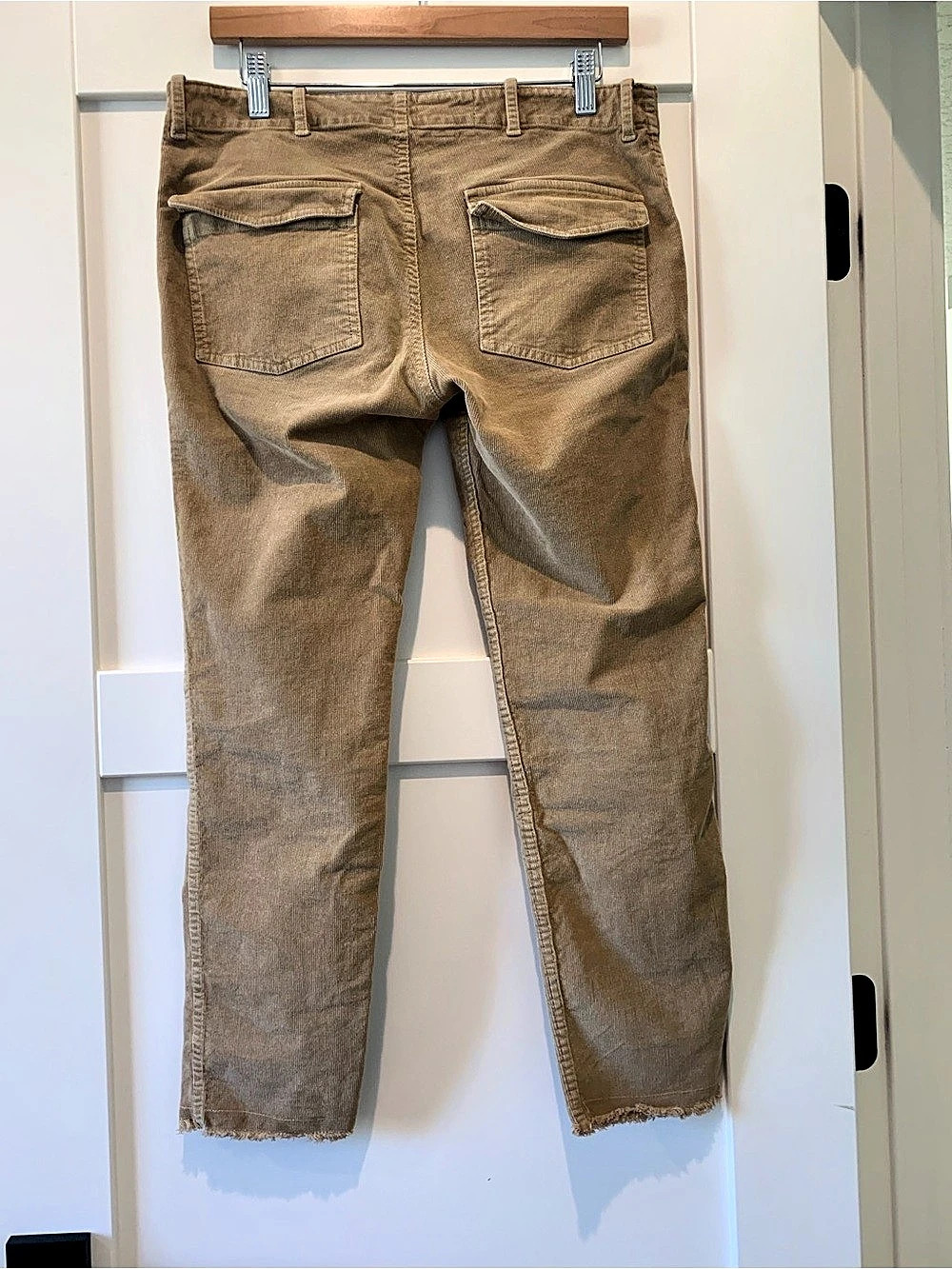 Nili Lotan 80NL Straight Leg Pants in Brown Size 8 - Picture 2 of 8